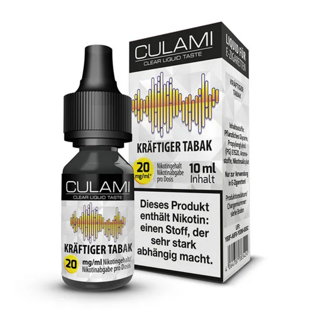 Culami - Kräftiger Tabak - Nikotinsalz 20mg/ml
