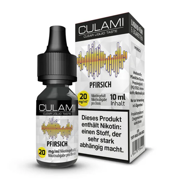 Culami - Pfirsich - Nikotinsalz 20mg/ml