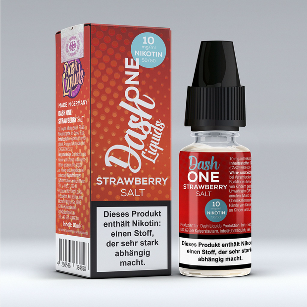 Dash Liquids - Strawberry - Nikotinsalz 10mg/ml