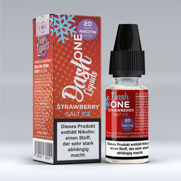 Dash Liquids - Strawberry Ice - Nikotinsalz 20mg/ml