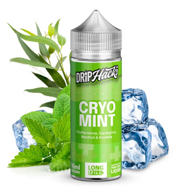 Drip Hacks - Cryo Mint - 0mg/ml 10ml