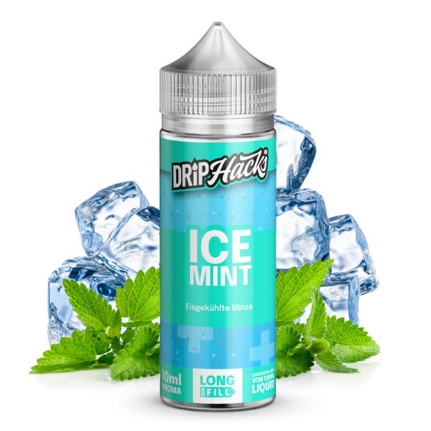 Drip Hacks - Ice Mint - 0mg/ml 10ml