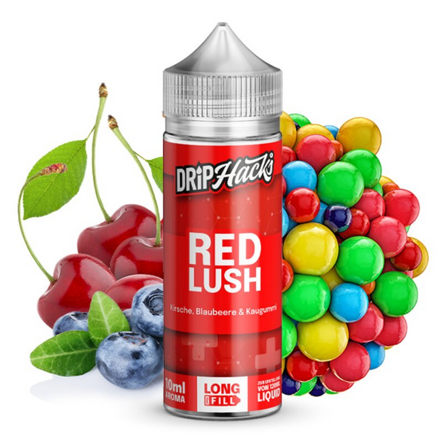 Drip Hacks - Red Lush - 0mg/ml 10ml