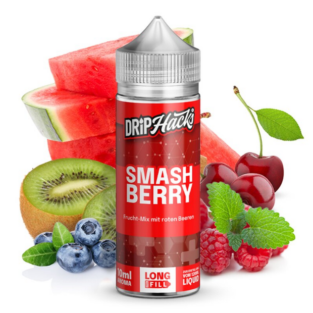 Drip Hacks - Smashberry - 0mg/ml 10ml