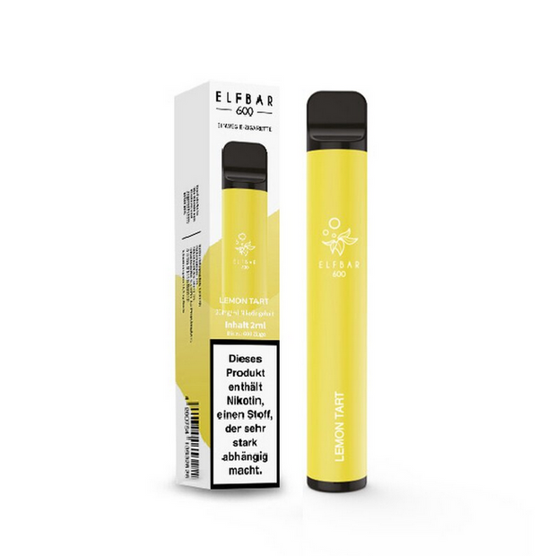 Elfbar - Lemon Tart - Einweg Pen 600P 20mg