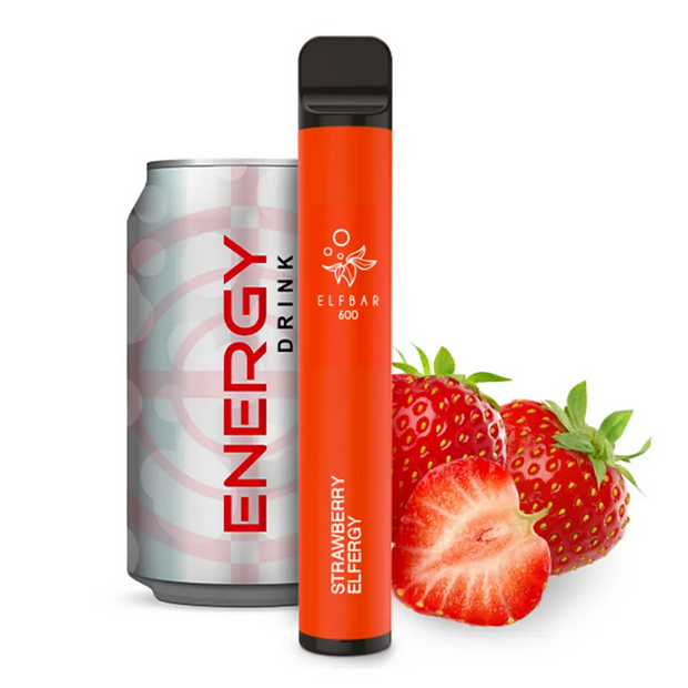 Elfbar - Strawberry Elfergy - Einweg Pen 600P 20mg
