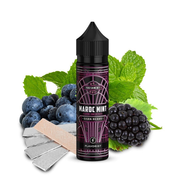 Flavorist - Maroc Mint Dark Berry - 0mg/ml 10ml