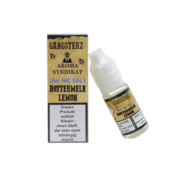 Gangsterz - Bottermelk Lemon - Nikotinsalz 18mg/ml