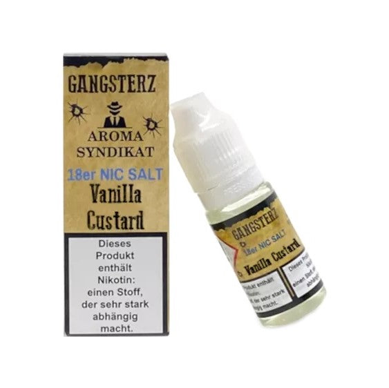 Gangsterz - Vanilla Custard - Nikotinsalz 18mg/ml