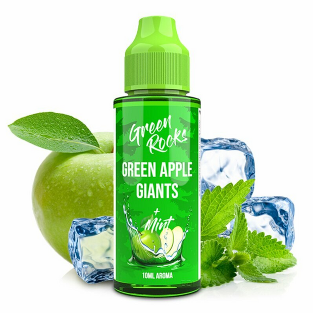 Green Rocks - Green Apple Giants - 0mg/ml 10ml