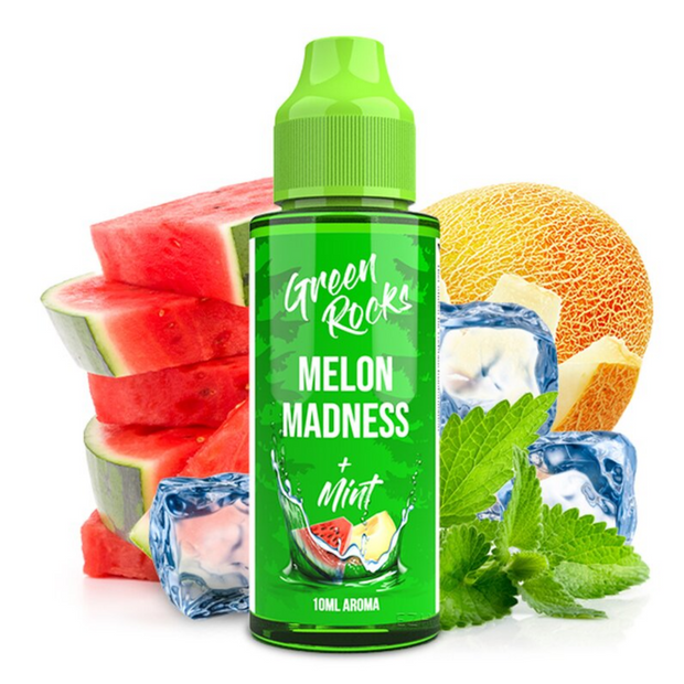 Green Rocks - Melon Madness - 0mg/ml 10ml