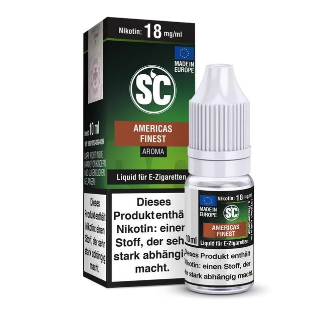 SC Liquid - Americas Finest Tabak - 0mg/ml