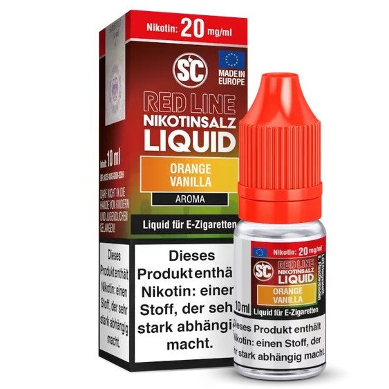SC Redline - Orange Vanille - Nikotinsalz 10mg/ml