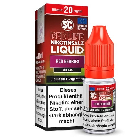 SC Redline - Red Berries - Nikotinsalz 10mg/ml