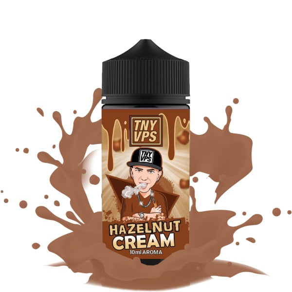 Tony Vapes - Hazelnut Cream - 0mg/ml 10ml