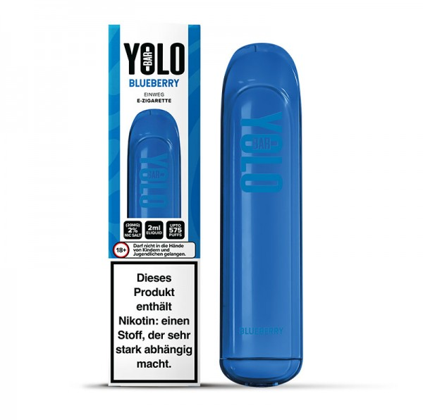 Yolo Bar - Blueberry - Einweg Vape Pen 20mg