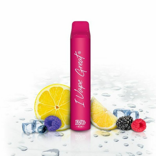 IVG Bar - Berry Lemonade Ice - Einweg Vape Pen 800P 20mg